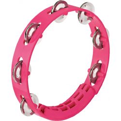 NINO PERCUSSION PANDERETA PLASTICO 8 ROSA NINO49SP