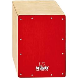 NINO PERCUSSION CAJÓN PEQUEÑO TAPA ROJA NINO950R