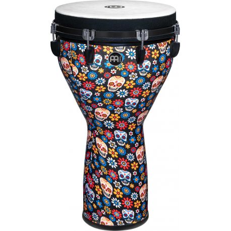 MEINL JD14DA 14 JUMBO DJEMBE, DAY OF THE DEAD