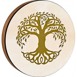 SONIC ENERGY HD16WB-TOL HAND DRUM, 1641 CM DIAM, TREE OF LIFE