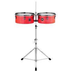 MEINL MR1415  1415 MANOLITO RODRIGUEZ SIGN.TIMBALES,RED