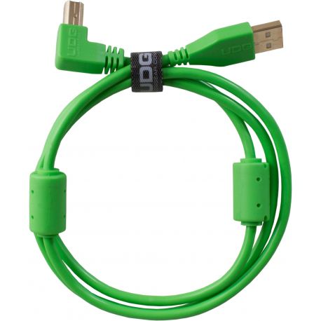 UDG GEAR U95004GR - UL CABLE USB 2.0 A-B GREEN ANGLED 1M