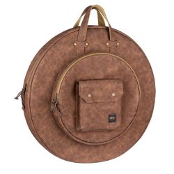 MEINL MVHC22LB 22 VINTAGE HYDE CYMBAL BAG, LIGHT BROWN