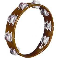 MEINL TA2A-AB PANDERETA DE 2 FILAS DE SONAJAS DE ALUMINI