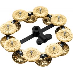 MEINL HTHH2B-BK PANDERETA PARA HIHAT CON DOS FILAS DE JI