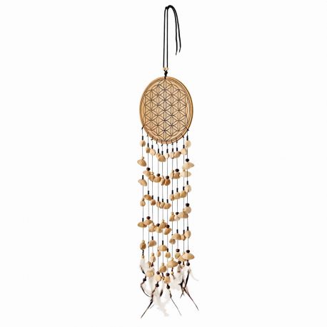 SONIC ENERGY KENARI CHIMES, FOL, LARGE, 10 CORDS SKFOLL