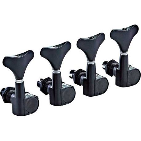 ORTEGA OTMEB4L-GB BASS MACHINES 4 IN LINE  GLOSS BK