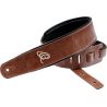 ORTEGA OSCU-2 GENUINE LEATHER STRAP NATURAL BROWN FLORA