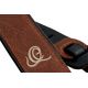 ORTEGA OSCU-2 GENUINE LEATHER STRAP NATURAL BROWN FLORA