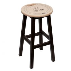 ORTEGA WOOD BAR STOOL 24 OBSW24