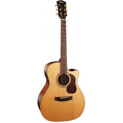 CORT GUIT ACUST GOLD-A6 NAT WCASE