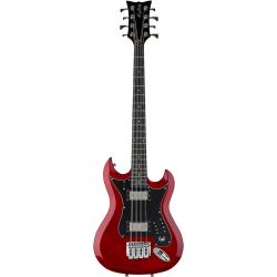 HAGSTROM ELEC. BASS. H8-II 8-STRING BASS - WILD CHERRY TRAN