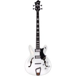HAGSTROM ELEC. BASS. VIKING BASS - WHITE GLOSS, CONTOURED P
