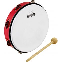 NINO PERCUSSION PANDERO 10 SONAJAS NINO24R