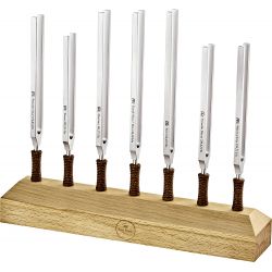 SONIC ENERGY TTF-SET-CHA-7 THERAPY TUNING FORK HOLDR CHAKRA SET