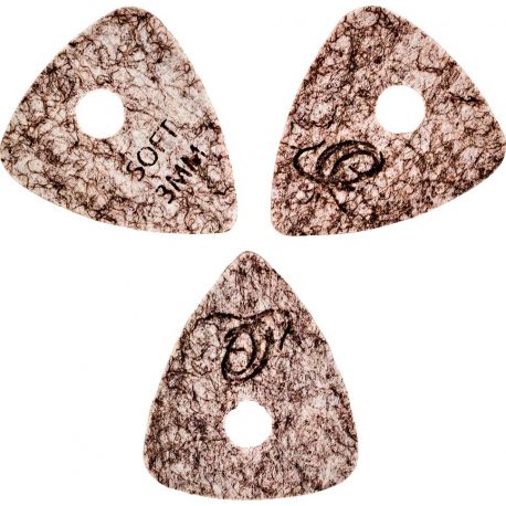 ORTEGA JUEGO PUAS UKELELE FIELTRO 3MM OGP-F-S3