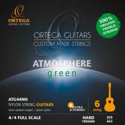 ORTEGA ATG44NH BALANCED STRINGS HARD GREEN