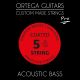 ORTEGA ACUS. BASS PRO STRINGS 5 ABP-5