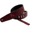 ORTEGA OSBY-5 GENUINE LEATHER STRAP BYZANTINE BORDEAUX