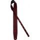 ORTEGA OSBY-5 GENUINE LEATHER STRAP BYZANTINE BORDEAUX