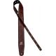 ORTEGA OSCL-4 GENUINE LEATHER STRAP VINTAGE BROWN