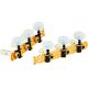 ORTEGA ORTEGA STANDARD TUNING MACHINES GOLD WHITE