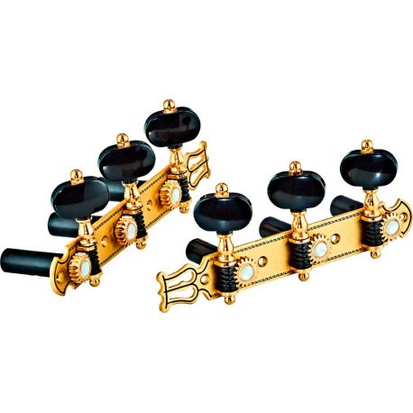 ORTEGA ORTEGA PREMIUM TUNING MACHINES GOLD BLACK