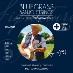 ORTEGA BLUEGRASS BANJO 5STRING SET, MEDIUM BJRH-5
