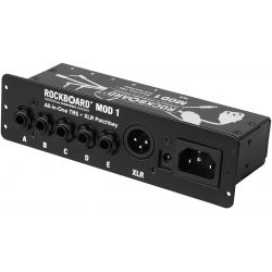 ROCKBOARD MOD 1 V2 PATCHBAY TRS Y XLR IEC Y BARREL