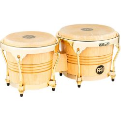 MEINL WB200NT-G 6 34 & 8 BONGO, NATURAL, GOLD TONE