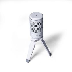 CARRY ON FOLDABLE USB MICROPHONE WHITE