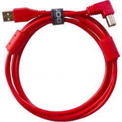 UDG GEAR U95004RD - UL CABLE USB 2.0 A-B RED ANGLED 1M