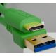 UDG GEAR U98001GR UL CABLE USB 3.0 C-A GREEN STRAIGHT 1,5M