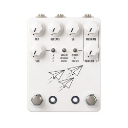 JHS PEDALS FLIGHT DELAY WHITE