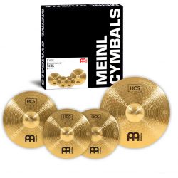 MEINL HCS SET HIHAT 14 CRASH 16 Y RIDE 20 HCS141620