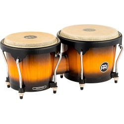 MEINL HB100VSB 6 34 & 8 WOOD BONGO, VINTAGE SUNBUR