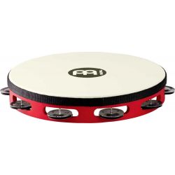 MEINL TAH1BK-R-TF PANDERETA CON PARCHE DE 1 FILA DE SONA