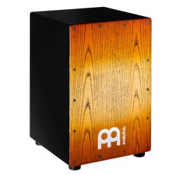 MEINL MCAJ100BK-SAF SNARE CAJON, SONORAN AMBER FADE