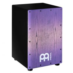 MEINL MCAJ100BK-LPF SNARE CAJON, LILAC PURPLE FADE