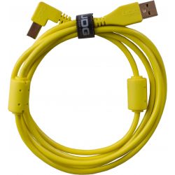 UDG GEAR U95005YL - UL CABLE USB 2.0 A-B YELLOW ANGLED 2M