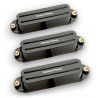 SEYMOUR DUNCAN SET HOT RAILS STRAT BLACK