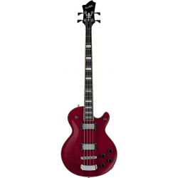 HAGSTROM ELEC. BASS. SWEDE BASS - WILD CHERRY TRANSPARENT -