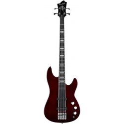 HAGSTROM ELEC. BASS. SUPER SWEDE BASS - NATURAL MAHOGANY GL