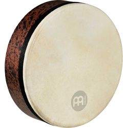 MEINL FD14T-D 14 TAR FRAME DRUM, BROWN BURL, GOAT SKI
