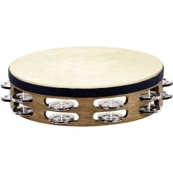 MEINL TAH2WB 2 ROWS, STAINLESS STEEL JINGLES, WALNUT BRO