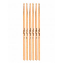 MEINL HICKORY STICKS, 5B, SMALL ACORN, 3-PACK HS112-3