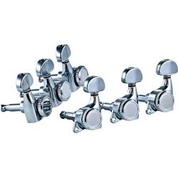 ORTEGA OTMLOCK33-CR GUIT. LOCKING MACH. 3+3, CHOME