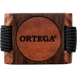 ORTEGA SMALL WOOD FINGER SHAKER EBONYRED CEDAR NATURAL