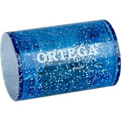 ORTEGA PLASTIC FINGER SHAKER PVC BLUE SPARKLE