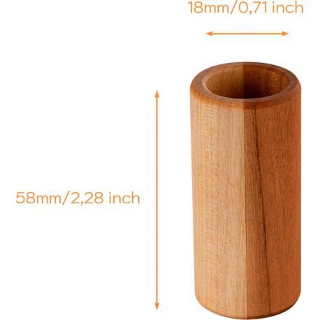 ORTEGA SMALL WOOD SLIDE BIRCHCHERRY NATURAL